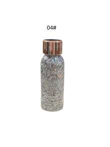 1PC Cosmetics Glitter Cream, Glitter Jelly, Festival Night Club Party Carnival Performance Body Makeup Products Head Face Body Painting Decoration Products Hair Nails Color Flash Film (The Bottle Caps Are Randomly Distributed In Gold And Silver)