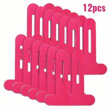 12pcs/Set Assorted Color Knee Sport Tapes, Pre-Cut Muscle Kinesiology Tapes, Useful For Marathon, Running, Football, Basketball Sports - Multicolor - View 10