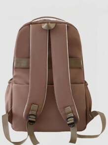 Classic All-Match Fashion Casual Versatile Large Capacity Simple Portable Travel Backpack, Suitable For Any Occasion, Back To School Season