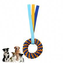 Dog Outdoor Donut Shaped Tug Of War Interactive Toy