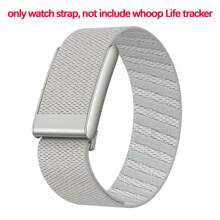 Bands For Whoop 5.0 - Replacement Nylon Knit Watch Strap Wristband With U-Shaped Metal Accessories ( NOT For Whoop 4.0)