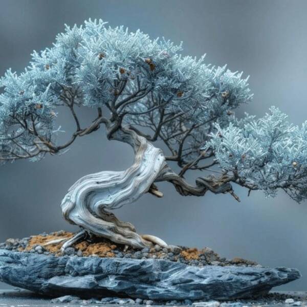 Bonsai di pino blu, pianta facile da coltivare, decorazione da giardino per esterni, fiori, piante, frutta e verdura, ideale come regalo naturale per gli amanti delle piante