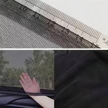 Set de 4 parasoles plegables y redes mosquiteras para ventanas de coche, apropiados para protección solar y privacidad del vehículo, también se pueden usar como parasoles de coche y para sombra en campamento al aire libre