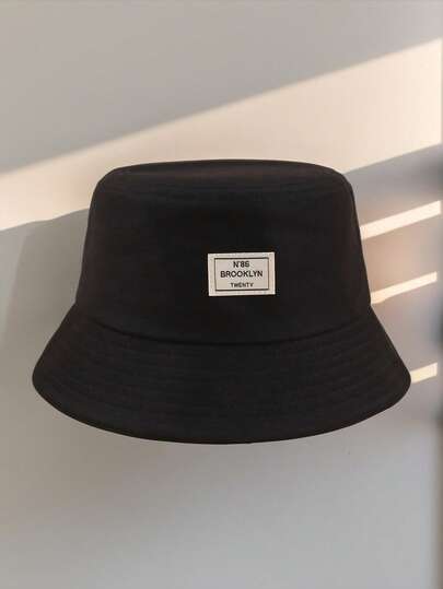 DareSee Letter Graphic Label Decor Bucket Hat Music Fest Y2KFest Back To School Autumn Winter Gifts