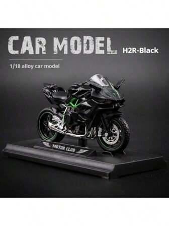 1:18 Scale Motorcycle Model, Kawasaki, Ducati Street/Racing Bike, Realistic Figurine, Upgraded Larger Size - Upgraded Heavier - Toy Motorcycle - Metal Material - Birthday Gift - Perfect Gift - Perfect Present - Toy