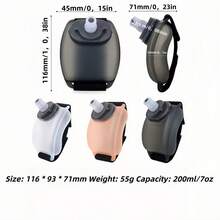 Botella de agua deportiva para exteriores, botella de agua para el brazo para ciclismo, running, senderismo, vaso de agua portátil