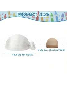 100 Days School Costume, Old Lady Cosplay White Hair Bun Wig, Glasses, Wig Cap, Pearl Necklace Props/Suitable For Party Dress-Up (Random Color, Style, And Accessories)