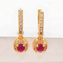 2pcs/Set New Fashion Middle Eastern Bridal Earrings