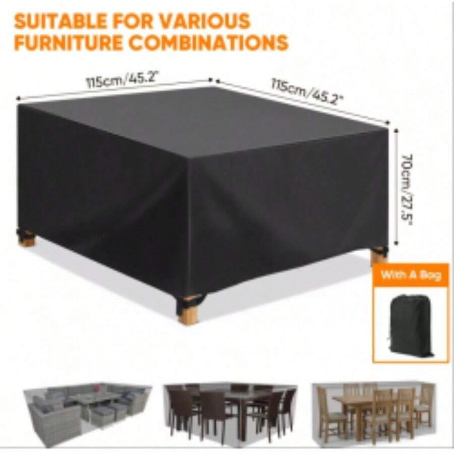 Heavy Duty  Garden Patio Furniture Cover For Rattan Table Cube Outdoo - 1108952 - View 1