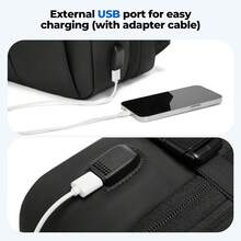 Mochila de viaje con compresor al vacío de 60L, expandible, con puerto de carga USB, maleta de mano resistente al agua (incluye bomba de vacío)