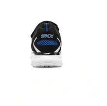 Skechers Zapatillas deportivas informales ligeras y transpirables con velcro para niños