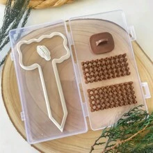 Polymer Clay Cutters For Herb And Vegetable Plant Markers - With Alphabet & Number Stamp Ideal For DIY Fruit, Flower, And Seed Labels, Herb Signs, Name Plates, Garden Tags. Essential Clay Tools For Garden Decoration
