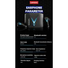 Lenovo 联想 LP6 TWS 无线蓝牙 V5.1 耳机 双模音乐游戏耳机 运动耳机 带麦克风 - 黑色 - 查看 9