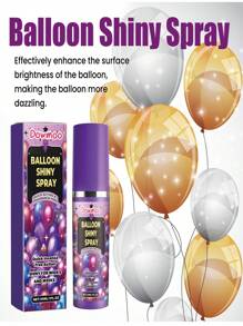 OUHOE Balloon Gloss Spray, Which Enhances The Atmosphere Of The Balloon And Has A Long-Lasting Effect, Creating A Textured High-Gloss Spray High Gloss Balloon Spray Enhances The Shine Of The Balloon And The Effect Is Long-Lasting, Creating An Atmosphere Of High-Gloss Spray Father's Day Gifts