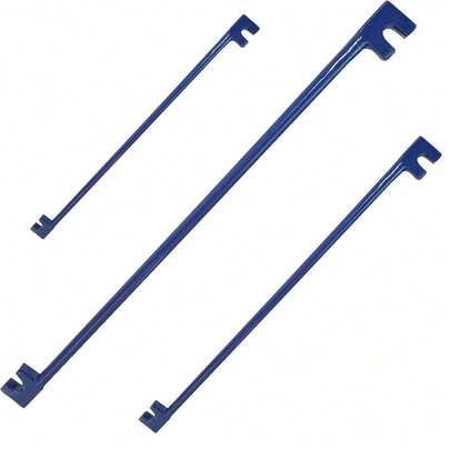 Kit Chave  Vira Ferro Dobrar Vergalhão 6 8 10 12 E 14mm Profissional