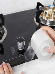 1 rolka taśmy uszczelniającej do okien, wodoodporna taśma uszczelniająca i izolacyjna, taśma klejąca, uszczelki okienne, do uszczelniania basenów, kuchni, okien, dekoracji wnętrz, różnych powierzchni używanych w domach i restauracjach