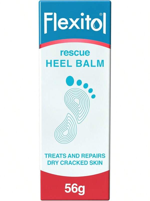 Flexitol Rescue Heel Balm - Foot Visible Results In 1 Day - Cracked Heels And Very Dry Feet - 25 Percent Urea Intense Hydration - Clinically Proven - Suitable Diabetics - 56g