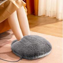 Hailicare 1pc USB Powered Electric Foot Warmer, Wrap Around Heel Design, Full Coverage Foot Warmer, Suitable For Office, Study Room, Bedroom, Living Room, Etc.