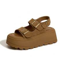 Women Athletic & Outdoor Sandals & Slides - 駝色 - 查看 2