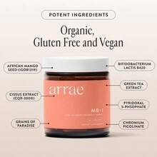 MB-1 Organic Nutrition Dietary Supplement For Natural Energy, Cholesterol, Metabolic Support & Overall Health Benefits-30-Day Supply - Vitamins - 1 cái - Xem 2