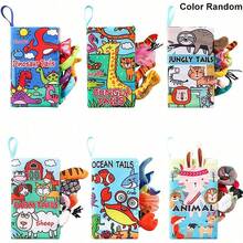 Soft Baby Book For 0-18 Months, High Contrast Colorful Soft Fabric Book With Crinkle Sound, Suitable For Infants, Can Be Used As Christmas Gift, Tummy Time Toy, Travel Sensory Early Education Toy, Best Newborn Gift For 0-6 Months Baby Boys And Girls, Best Early Development Interactive Toy For 6-12 Months, Christmas Gift - Multicolor - View 6