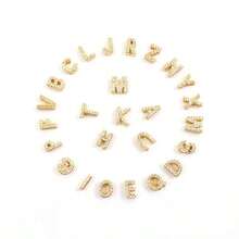 1件女士经典金色不锈钢字母吊坠项链 - Style 4 - 查看 6