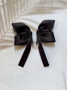 4个/2个手工蝴蝶结发夹，双马尾夹，女士礼物，发饰，冬季，头部饰品，女士发饰 - 粉色 - 查看 20