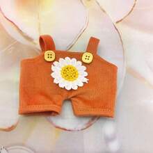 仅限服装 - 畅销 17 厘米毛绒娃娃第一代/第二代/第三代 Labobo 服装，10 厘米名人毛绒娃娃服装，适合 的可爱水果吊带裤 - 彩色 - 查看 8