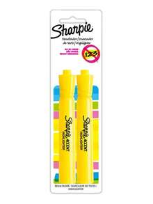 1 Pza Resaltador, 1pza Marcatextos Accent Sharpie Punta Cincel - Amarillo - Ver 1