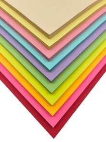 Millar De Colores Pastel Taamaño Carta Letter Paper Office  School Supplies Paper Letter Paper Millar De Colores oficina escuela todos - Multicolor - Ver 4