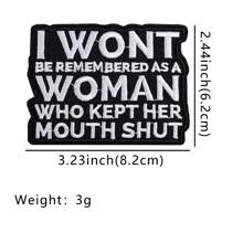 Embroidered Fabric Patches, Cute Sew-On Decorative Appliques For DIY Clothing Accessories