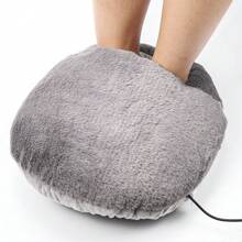Hailicare 1pc USB Powered Electric Foot Warmer, Wrap Around Heel Design, Full Coverage Foot Warmer, Suitable For Office, Study Room, Bedroom, Living Room, Etc.