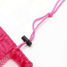 1pc Teenage Toy Storage Net Bag, Large Size Mesh Bag For Carrying Sand Play Tools Like Shovel, - Multicolor - View 6