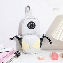 2025 Highly Attractive Pencil Case, Backpack-Style Pencil Box, Large Capacity, Dirt-Resistant, Office Supply Organizer,Pencil Pouch,School Bag,School Supplies,Back To School - Multicolor - View 12