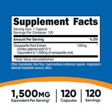 Nutricost Sarsaparilla Root Extract (1500mg Equivalent) 120 Vegan Capsules - GMO-Free, Gluten-Free - Others - View 2