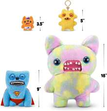ZURU Fuggler Official Genuine Cute Monster Co-Branded Super Hero Ugly Spoof Adult Doll About 8.66inch Long Christmas Birthday Gift Toy Collection