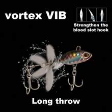 金属振动鱼饵漩涡旋转7克10克14克旋转亮片淡水硬饵振动旋转勺适用于梭鲈