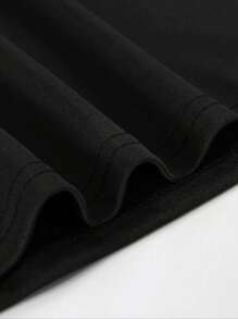 Tricou casual pentru femei cu mânecă scurtă și guler rotund mic