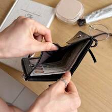 蝴蝶结两折~Y2K真皮INS爆款大容量女士钱包韩版简约风女钱包迷你钱包零钱包小钱包可爱钱包