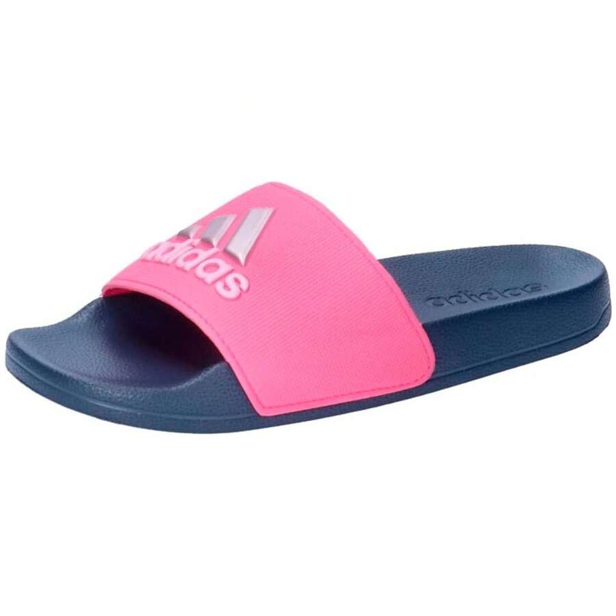 Adidas Teen Flip-Flops - Pink - View 1