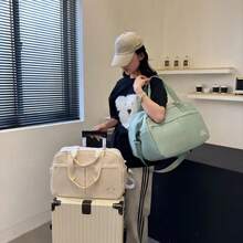 Women Fashion Backpacks - 深色水洗藍 - 查看 5