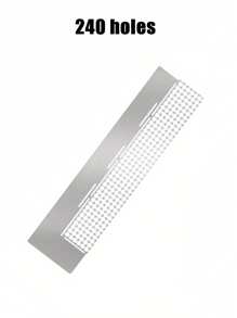 DIY Diamantmalerei Werkzeugregel 1/3 Stücke Pflaumenbüten Form Werkzeugregel geeignet für runde und quadratische Diamant-Handmalerei, Edelstahl Material Punktraster Regel, Diamantmalerei Werkzeug, das beste Werkzeug für handgemachte Diamant Positionskorrektur