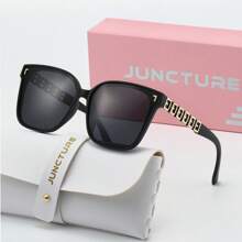 JUNCTURE نظارات مستقطبة للنساء ذات إطار كبير مربع الشكل، نظارات شمسية للنساء للاستخدام في الخارج، للحفلات الصيفية والقيادة والصيد، نظارات صيفية للنساء ذات شكل مربع