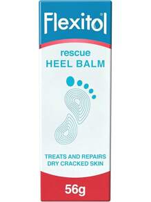 Flexitol Rescue Heel Balm - Foot Visible Results In 1 Day - Cracked Heels And Very Dry Feet - 25 Percent Urea Intense Hydration - Clinically Proven - Suitable Diabetics - 56g