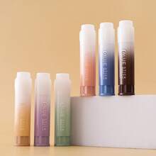 1 pieza / 2 piezas / 4 piezas Adhesivo en barra de alta viscosidad y color moraní, material escolar DIY y manualidades, adecuado para trabajos de oficina, regreso a la escuela, útiles escolares