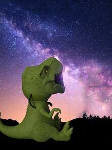 恐龙投影灯，星夜投影灯，创意人物，遥控，适合圣诞节万圣节礼物，节日派对