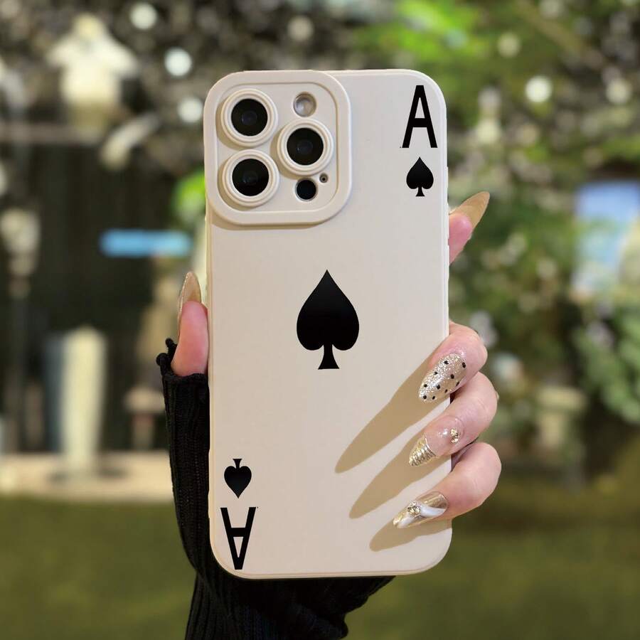 Funda de teléfono de alta gama con patrón Blade Ace y animación impresa en UV, funda de protección creativa personalizada elegante y sencilla, a prueba de golpes y resistente a caídas, resistente a las manchas y duradera, adecuada para 17/17 Pro/17 Pro Max/17 Air/ 16/16 Pro/16 Pro Max/16 Plus/ 15/15 Pro Max/15 Pro/15 Plus/ 14/14 Pro/14 Plus/14 Pro Max/ 13/13 Pro/13 Pro Max/12/12 Pro/12 Pro Max/11/11 Pro/11 Pro Max/XR/X/XS/XS Max. Es el regalo de cumpleaños perfecto para novias, novios, esposos, esposas, amigos o para uno mismo, innovador y a la moda, adecuado tanto para hombres como para mujeres.Mini protección de 360 grados - el mejor regalo de cumpleaños para niños - Blanco 1950 - Ver 1