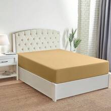 Mellanni King Fitted Sheet - Iconic Bedding Sheets With Up To 16 Inch Deep Pocket - Soft & Cooling - Fade & Stain Resistant - 1 PC (King, Light Blue) - 1862年金 - 查看 3