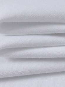 Camiseta de manga corta holgada y estampada para hombre, diseño exquisito, fácil de combinar, resalta tu estilo y estado de ánimo. - Blanco - Ver 4