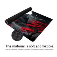 Bai Yue Gu Lou Extra Large Mouse Pad, Gaming Desk Mat, Big Size Keyboard Pad, Washable, Anti-Slip Rubber Base, Locked Edges, Gift Mouse Pad, Desktop Protector, Study Desk Mat, Multiple Sizes Available, Computer Keyboard Pad, Laptop Pad, School Supplies,Back To School